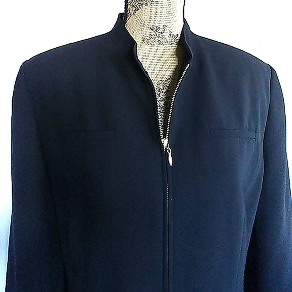 Worthington Zipper Blazer Jacket - Picture 3 of 5